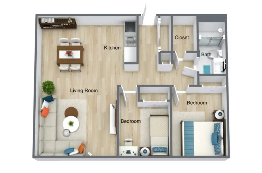 Silver Palm – One Bedroom Silver Palm